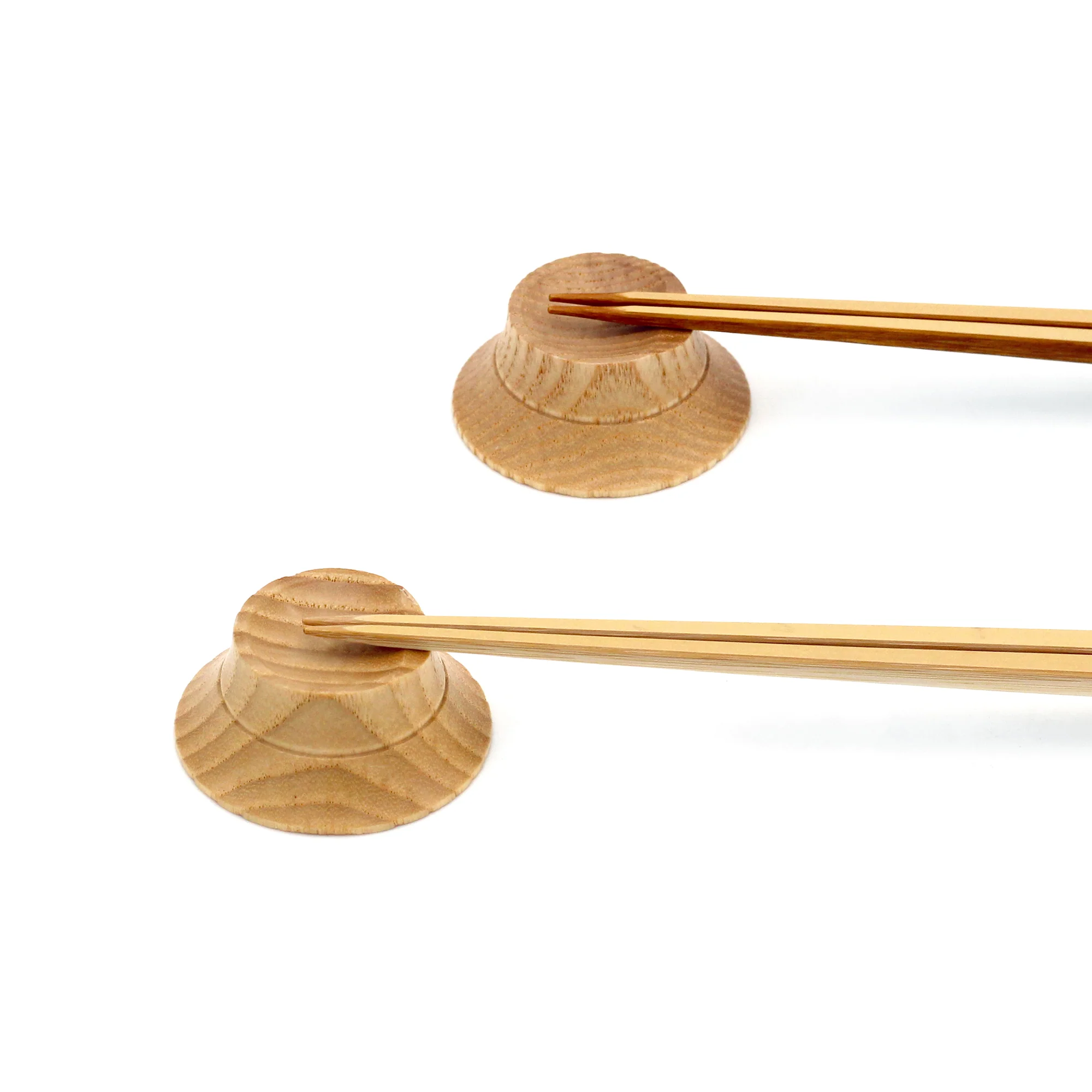 Wood Chopsticks Rest (Mount Fuji) - Image 3