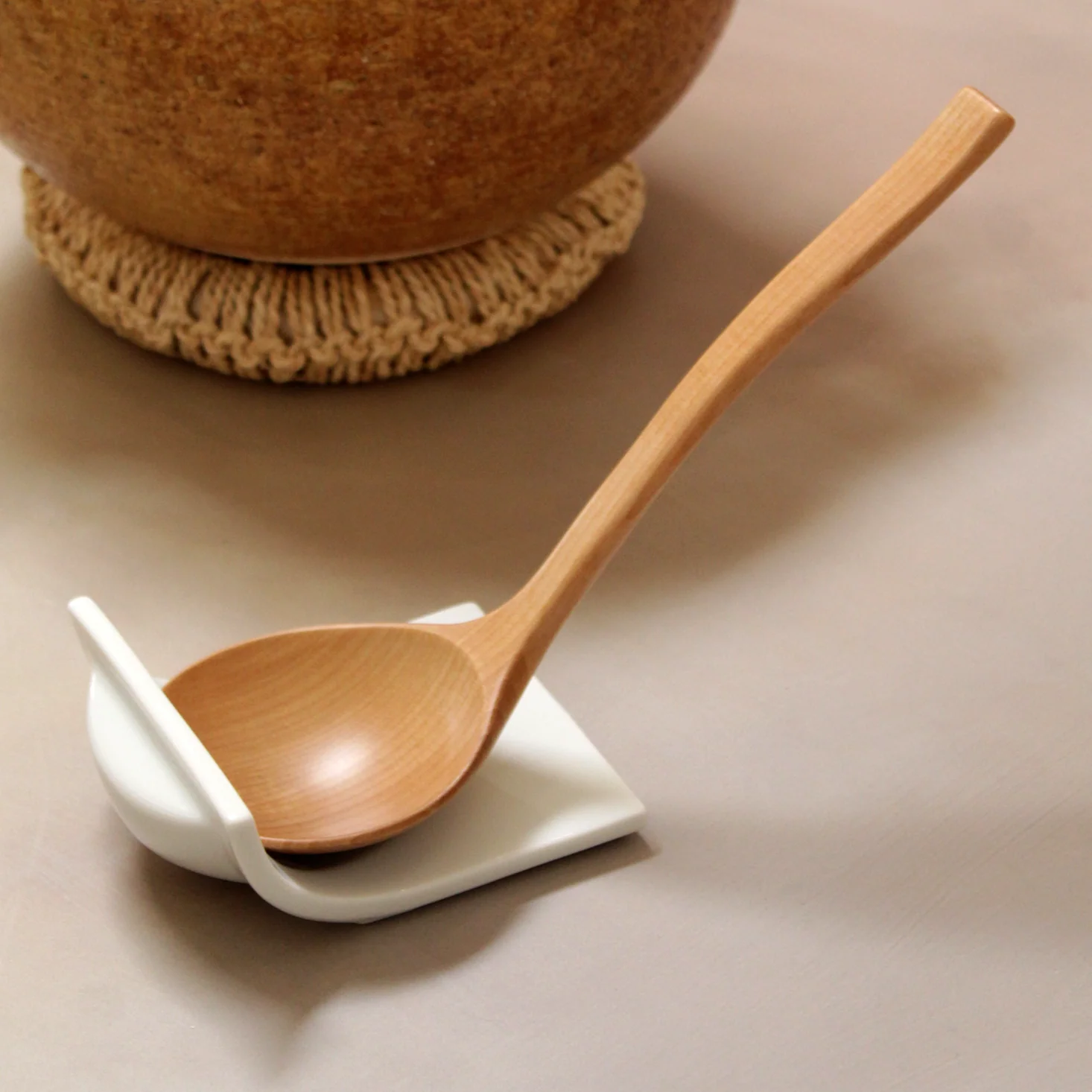 Wood Ladle by Kai Nobuo Kobo - Image 3