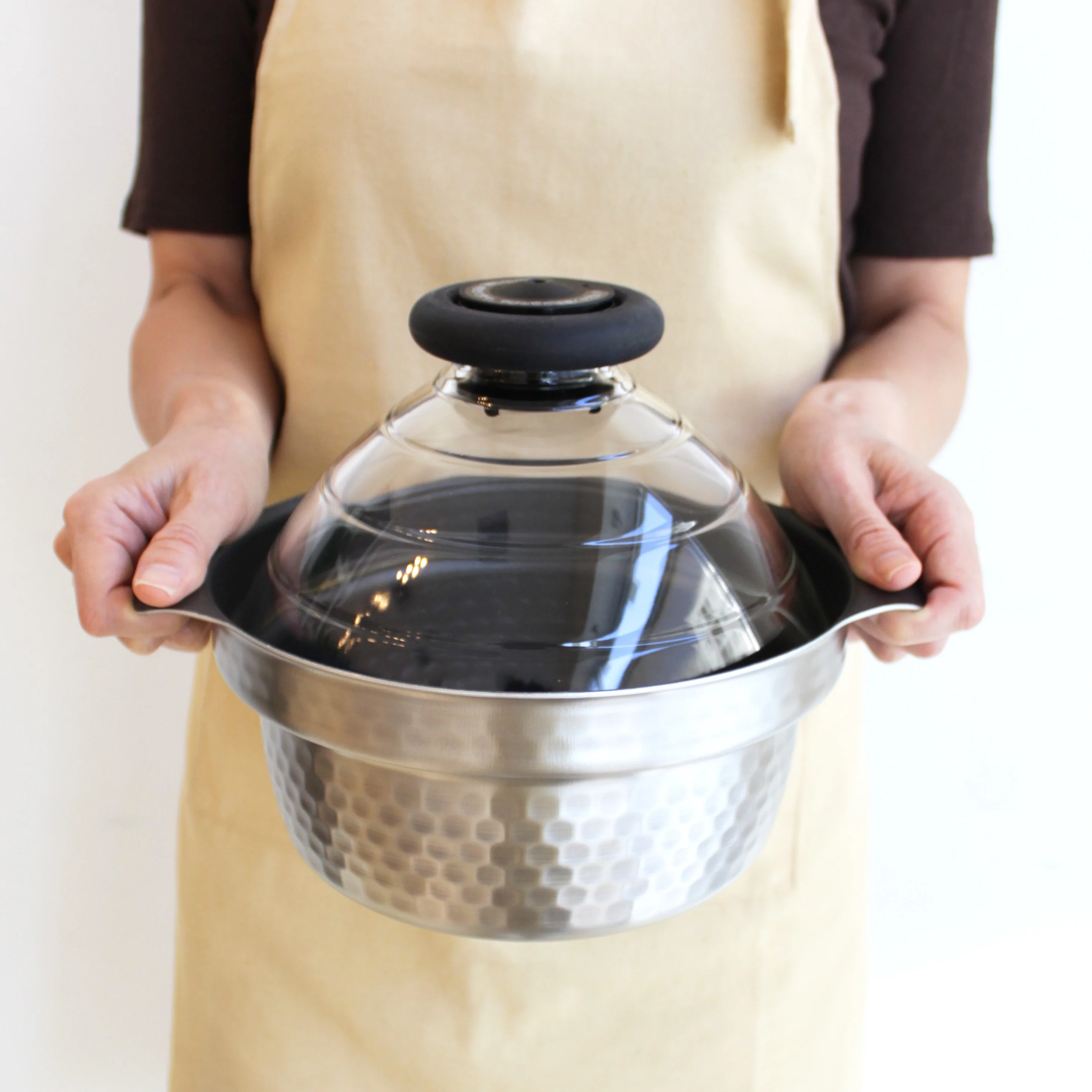 YUKIHIRA IH Rice Pot with Glass Lid - Image 7